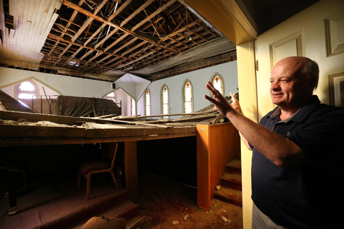 Iuka Church Continues Services After Sudden Ceiling Collapse