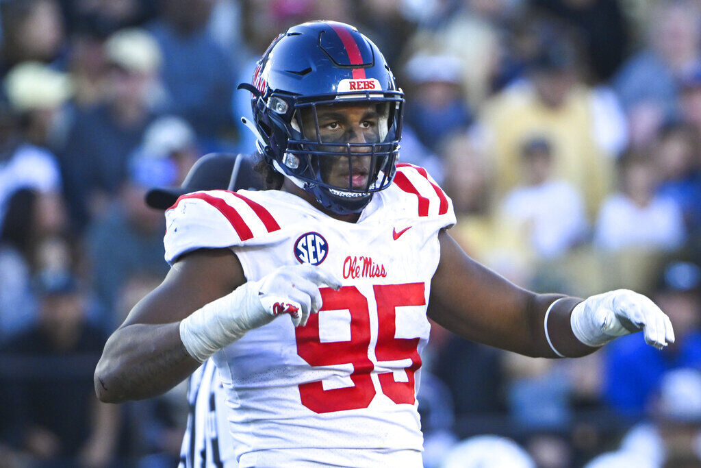 Ole Miss DL Tavius Robinson Drafted By Baltimore Ravens In Fourth Round ...