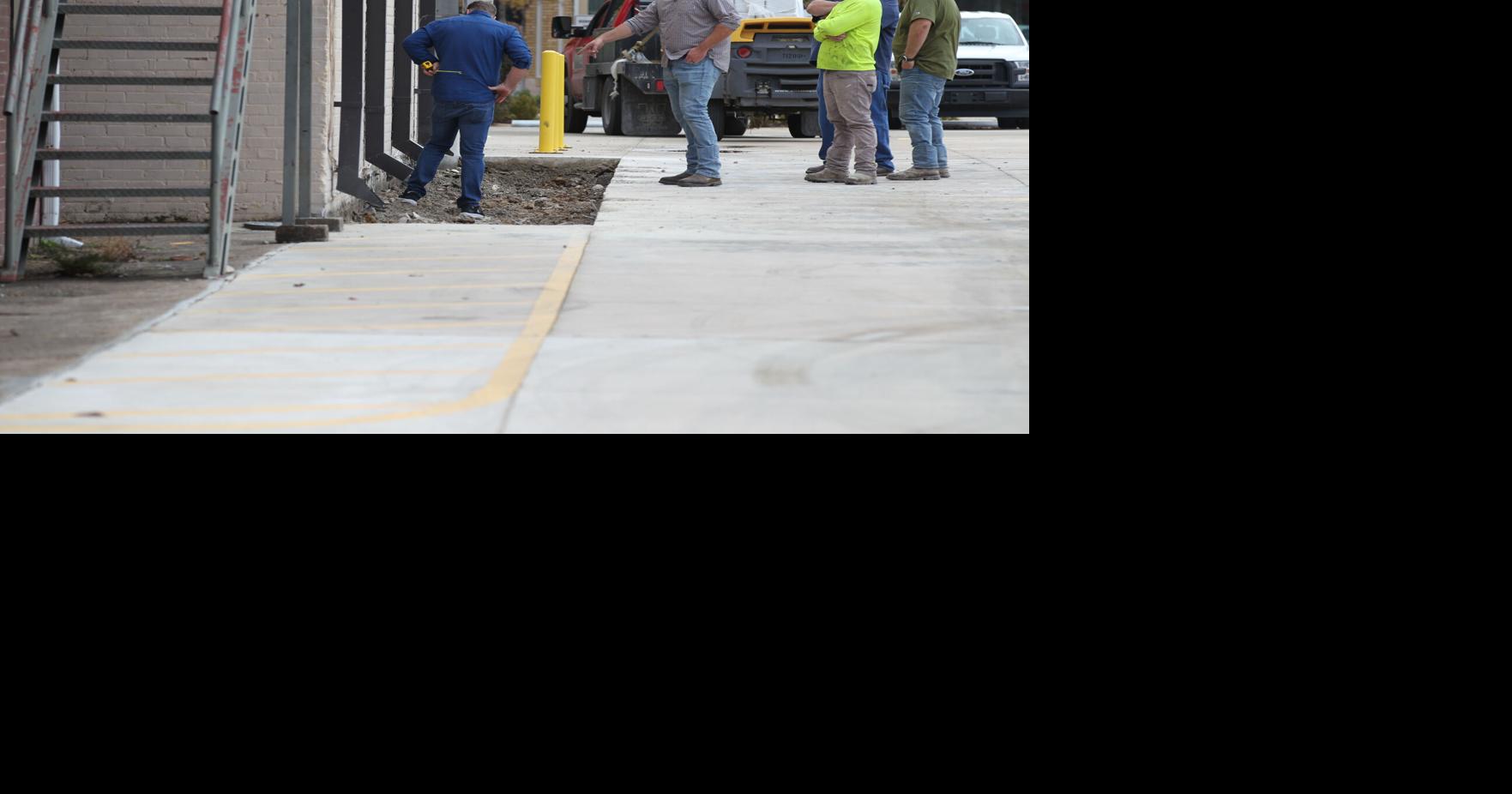 Court Street parking lot upgrades flood business Local News