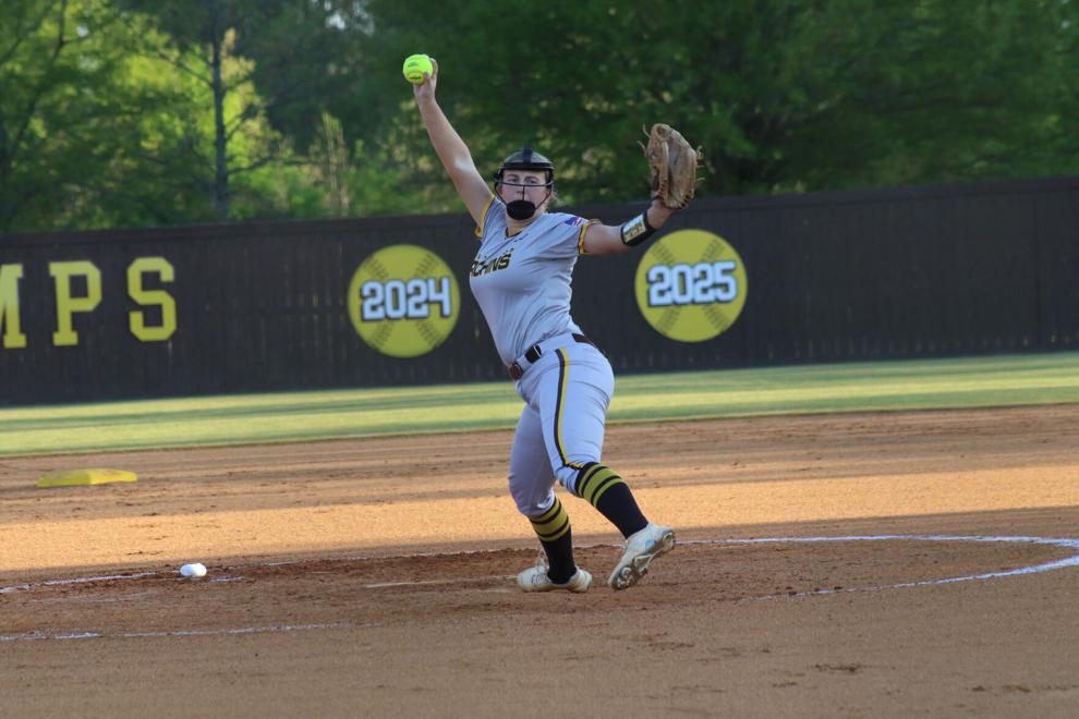 Lucy Cochran reaches softball milestones in strikeouts and wins
