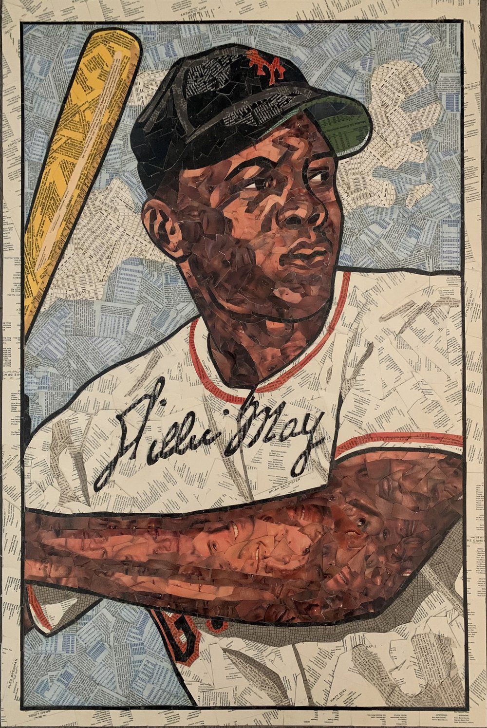 Dorsey native Tim Carroll turns old baseball cards into incredible art |  Local News | djournal.com