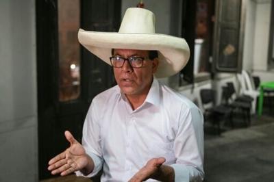Roberto Sanchez is in a tight race for second place in the first round of Peru's presidential election