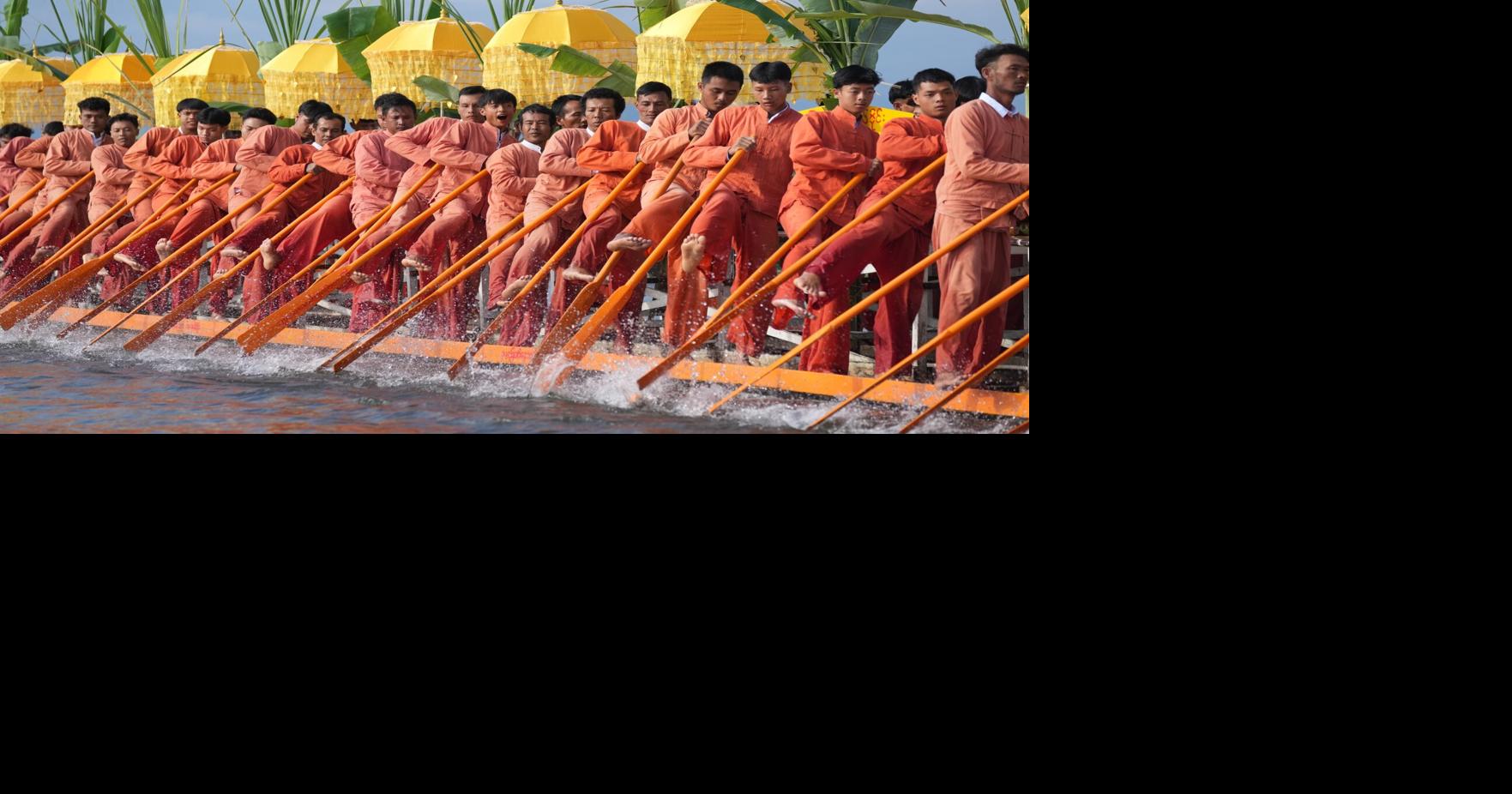 Photos show festival on Myanmar's Inle Lake after the end of monsoon