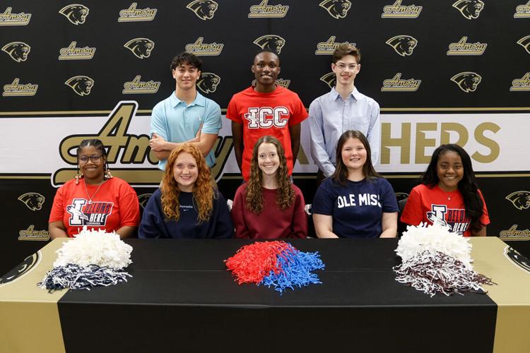 Amory High School band students sign for next level News