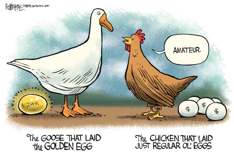 RICK MCKEE: Expensive Eggs