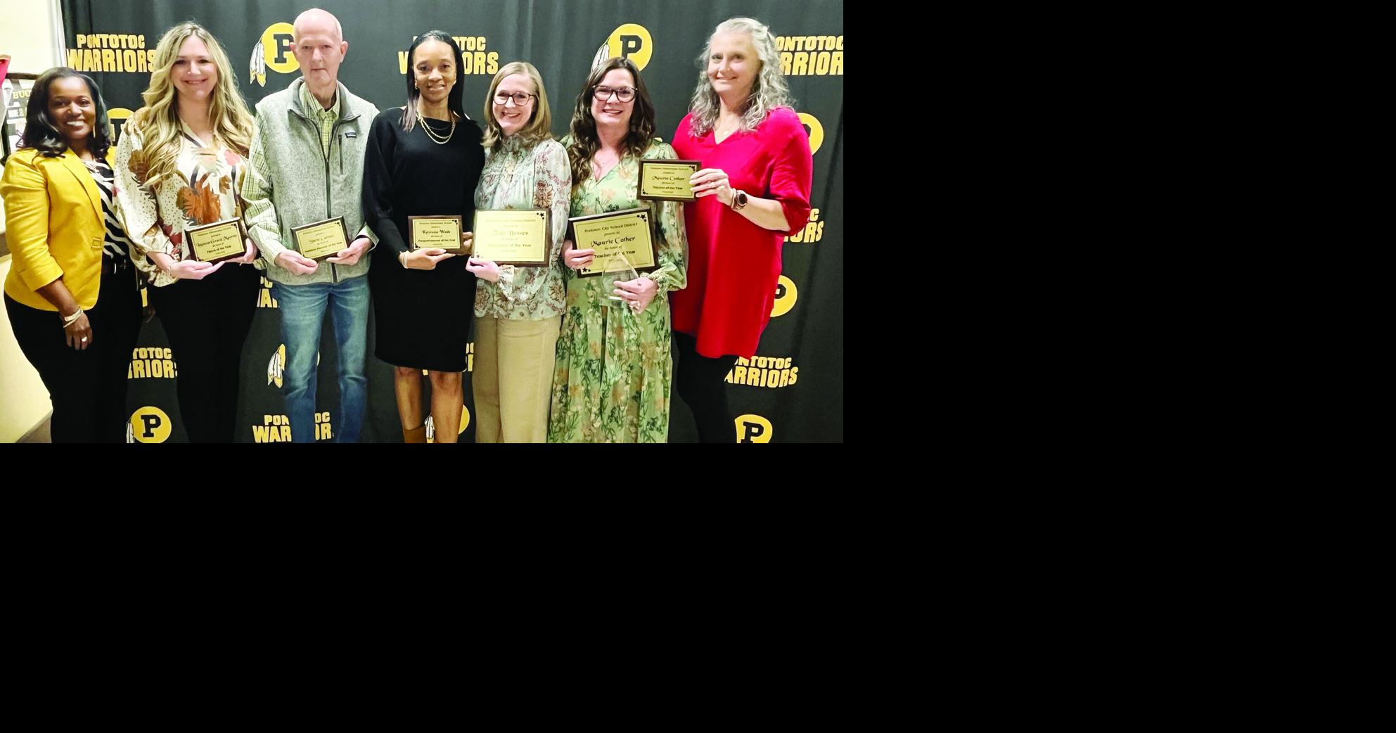 Pontotoc City Schools recognize People of the Year at all six