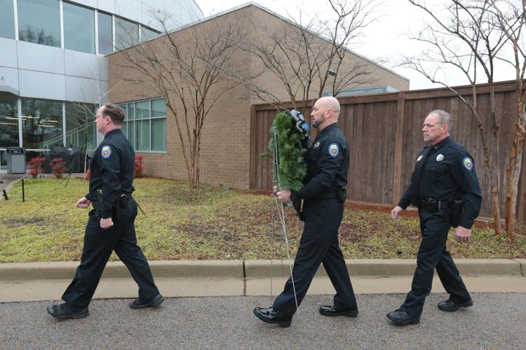 Tupelo Police honors fallen officer Kevin 'Gale' Stauffer in memorial