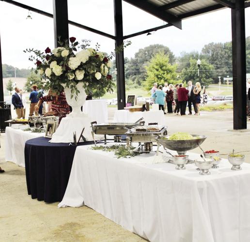Outside wedding receptions give you plenty of room to enjoy your day