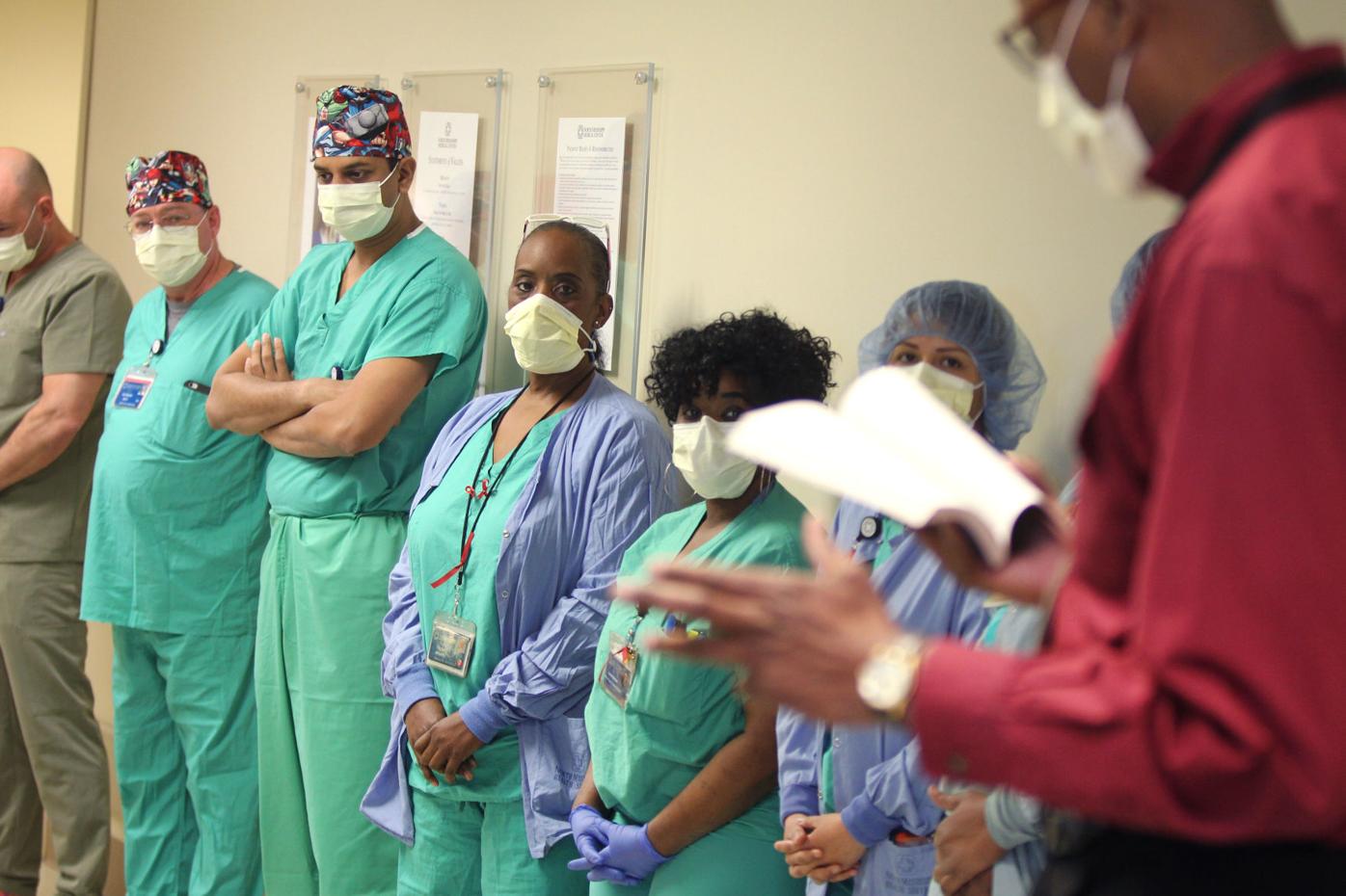 Blessing of hands: Ceremony shows support for NMMC health ...