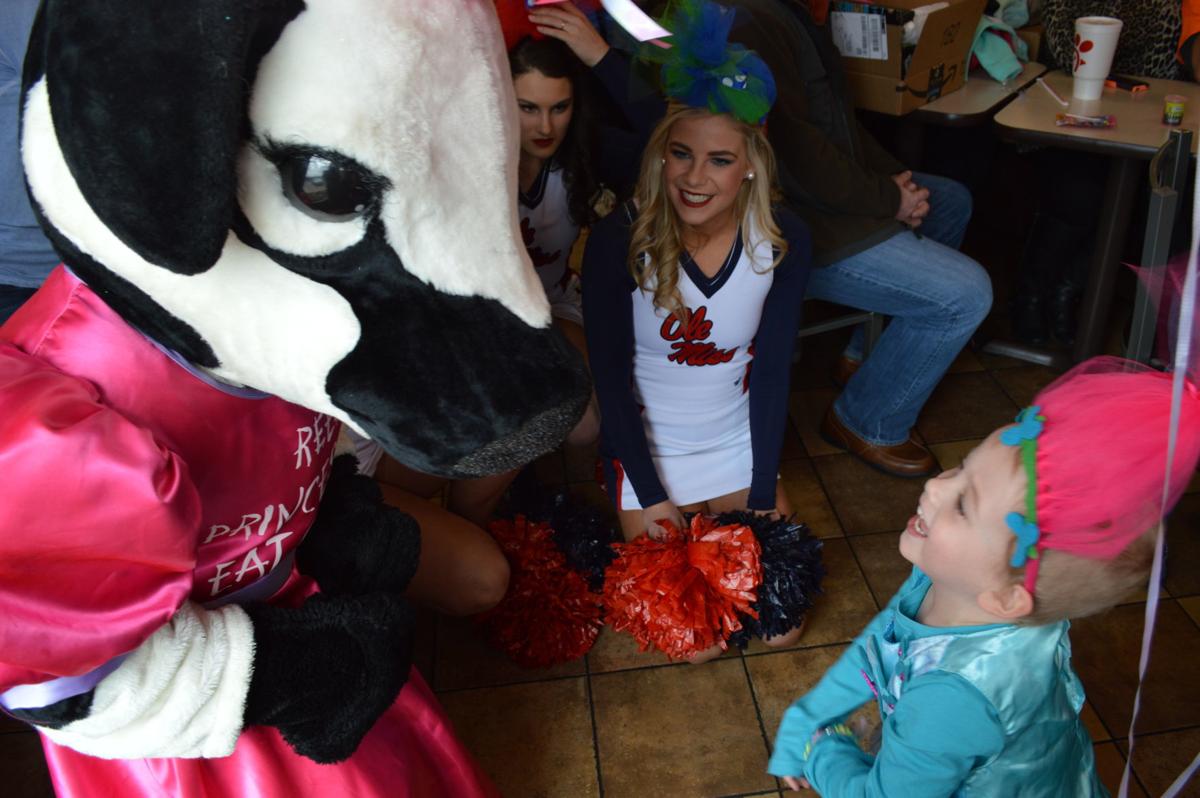 Lily Baker surprised by birthday flashmob Oxford