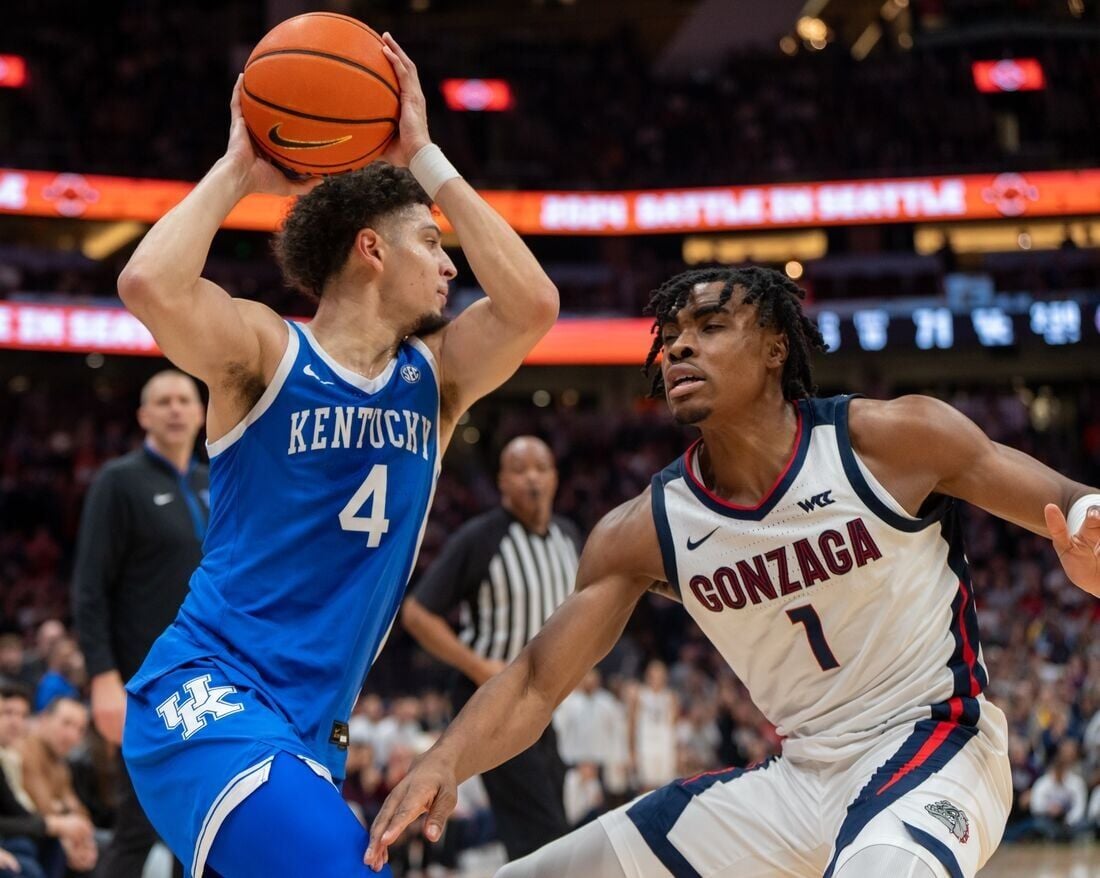 Top 25 Roundup: No. 4 Kentucky Hangs On, Beats No. 7 Gonzaga In OT ...