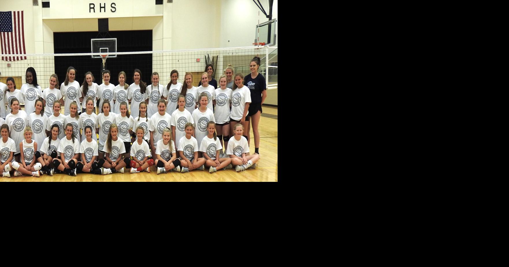 Union County girls attend BMC volleyball camp New Albany Gazette