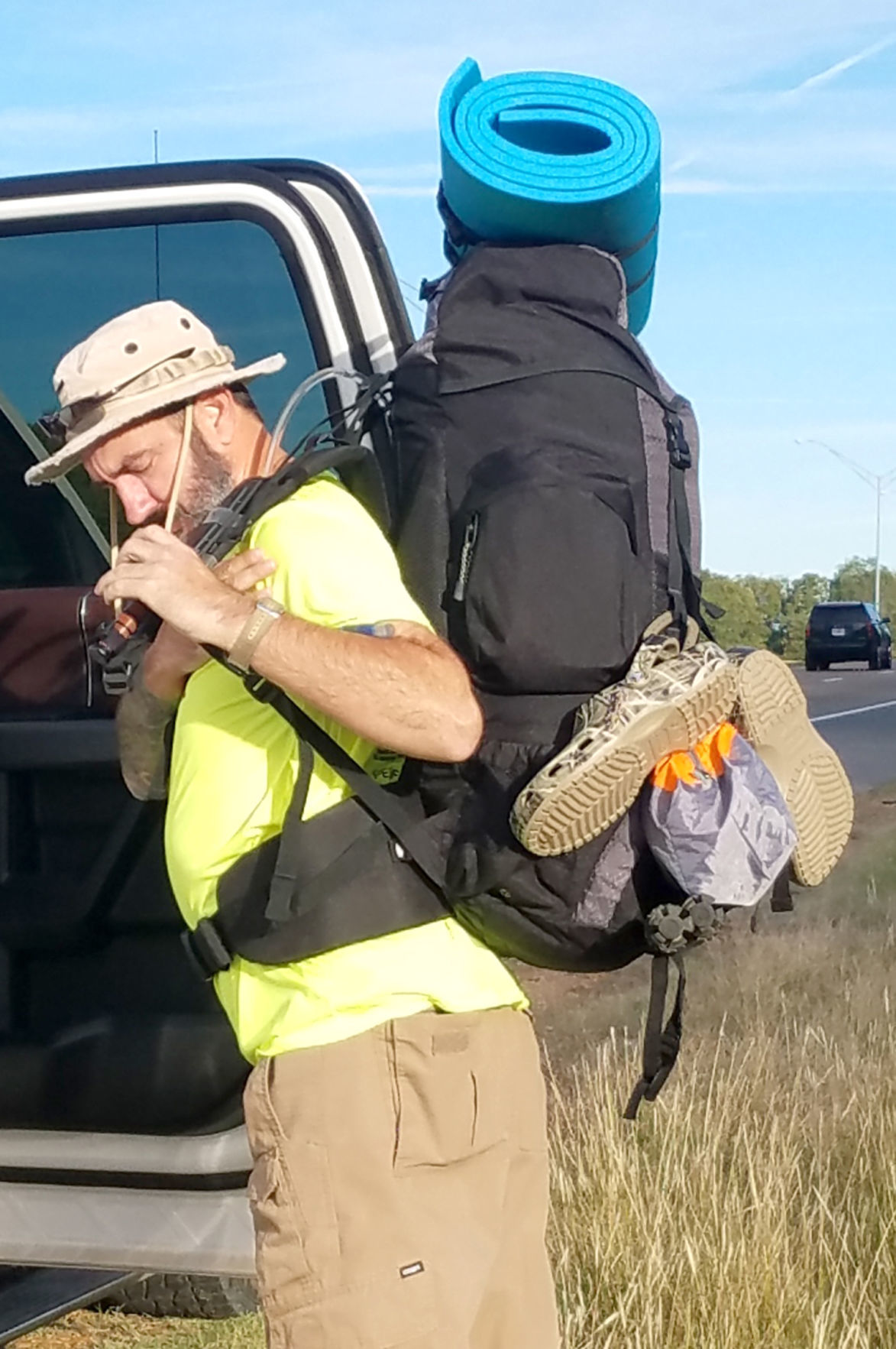 Ballard Begins Trek To Raise Money For Good Samaritan Center Tippah Djournal Com