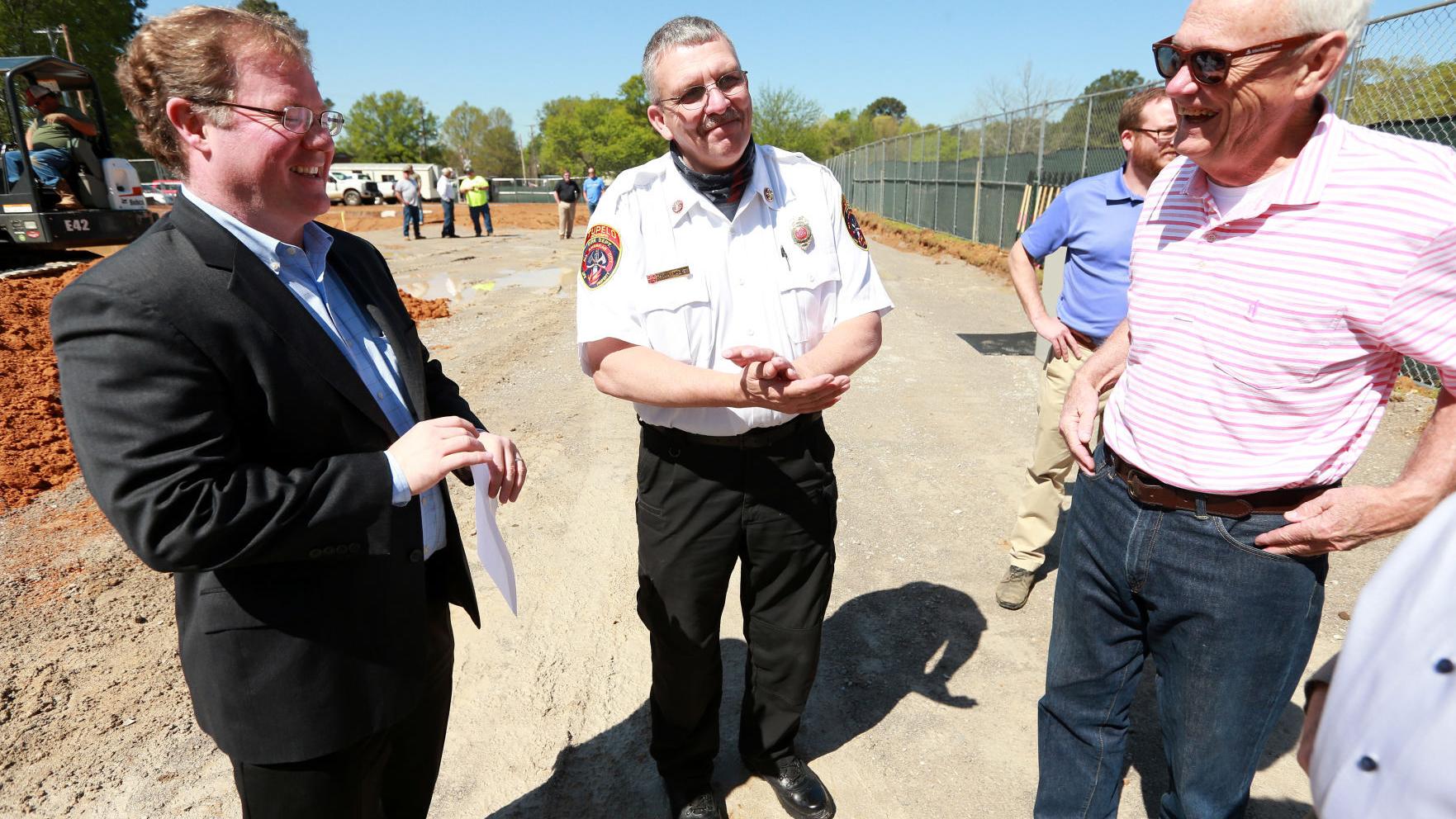 City hosts groundbreaking ceremony for construction of new fire station - Vimarsana News