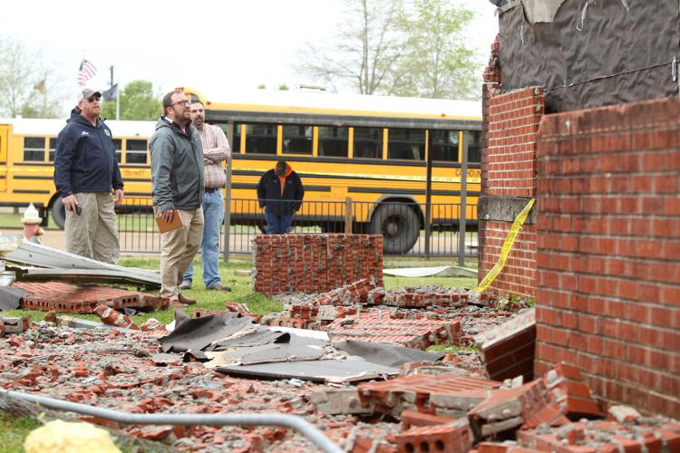 Storm damages Vardaman campus, causes floods throughout county