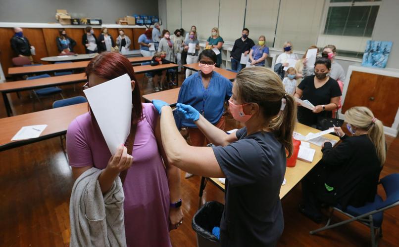 Tupelo teachers receive COVID19 vaccines at district vaccination event
