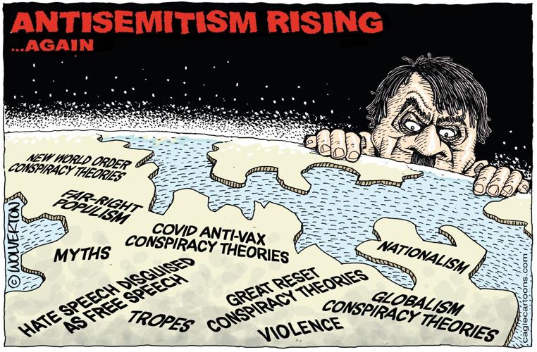 MONTE WOLVERTON: Antisemitism Rising