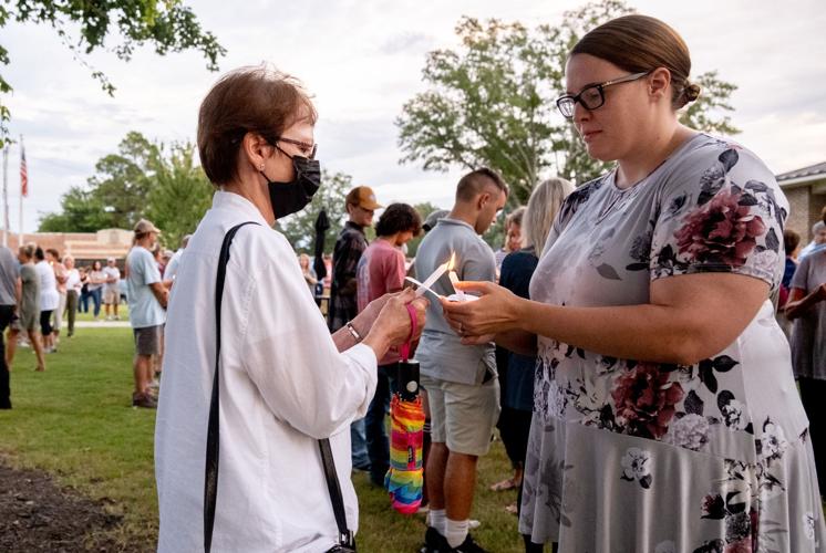 Community holds vigil for murdered Amory businesswoman Judy Baxter