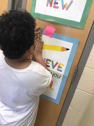 Students practice measuring around the classroom | Education | djournal.com