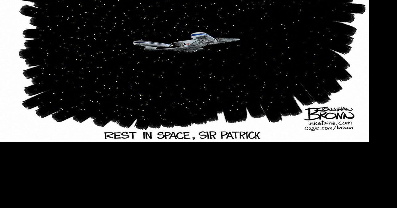 JONATHAN BROWN: Rest in Space, Sir Patrick