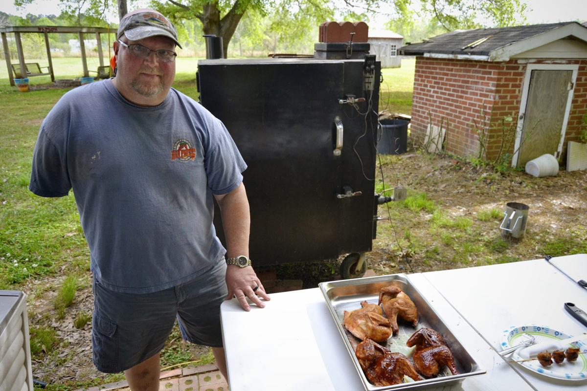 Friends And Family Drop By Lefty S Carport Kitchen Itawamba