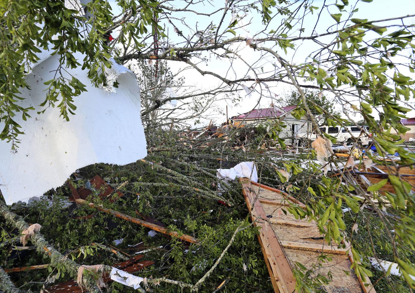 PHOTOS Hamilton tornado damage Monroe Journal