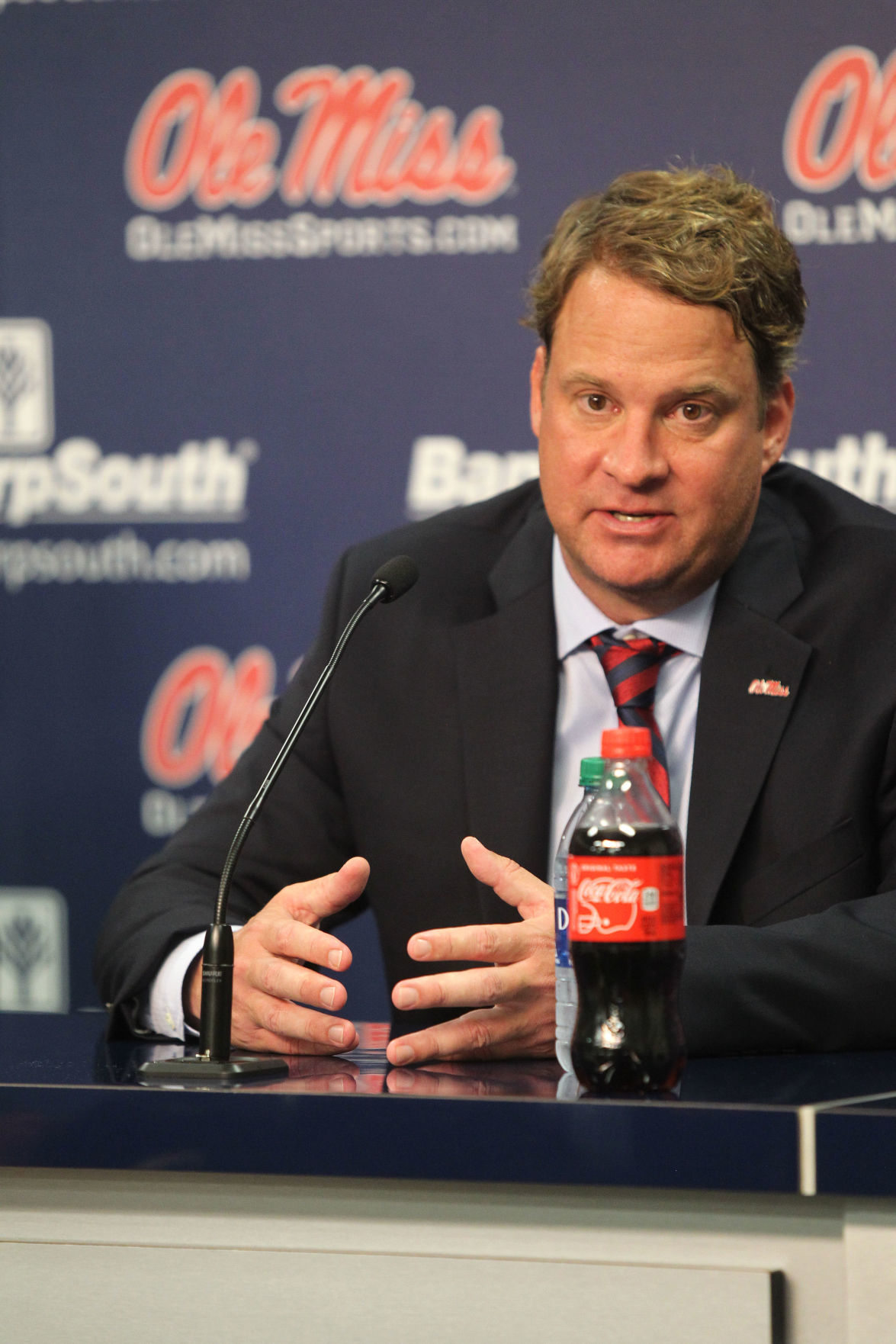 PHOTOS Lane Kiffin introduced as Ole Miss head football coach Sports