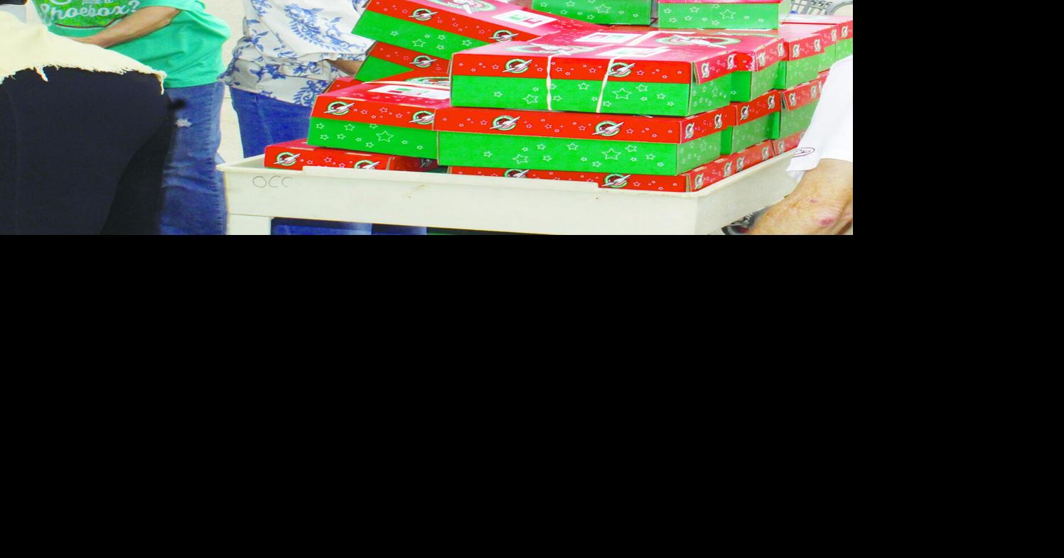 It is time to start packing shoeboxes!