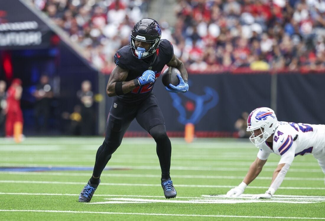 Texans WR Nico Collins (hamstring) Knocked Out Vs. Bills | National ...