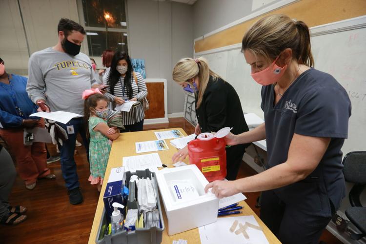 Tupelo teachers receive COVID19 vaccines at district vaccination event