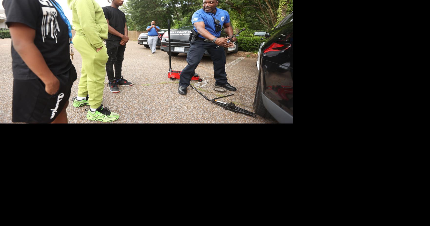 Police in West Point share wisdom, practical life skills with young men