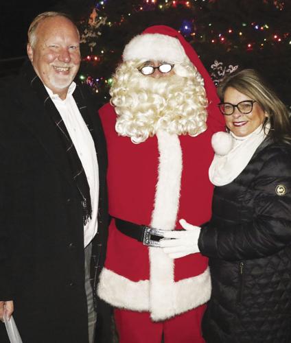 mayor and Santa