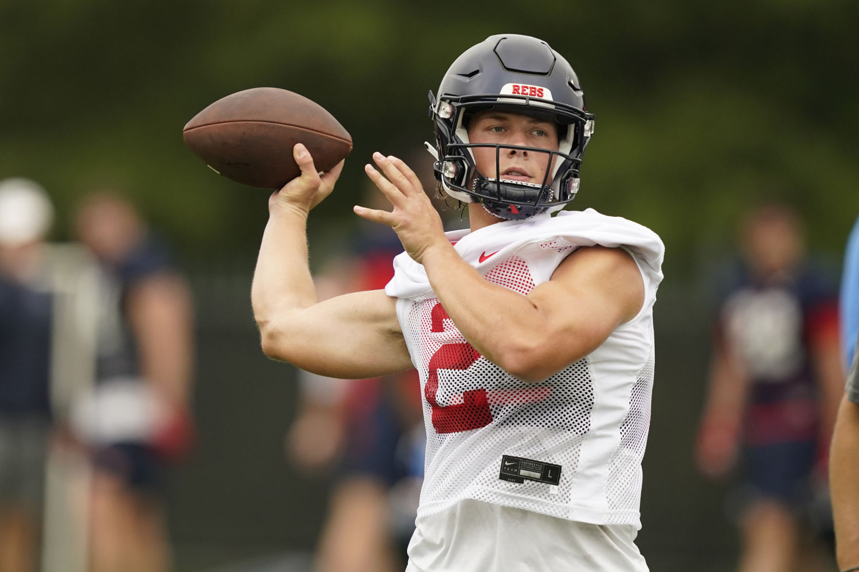 Jaxson Dart Getting More Comfortable As Ole Miss Quarterback ...