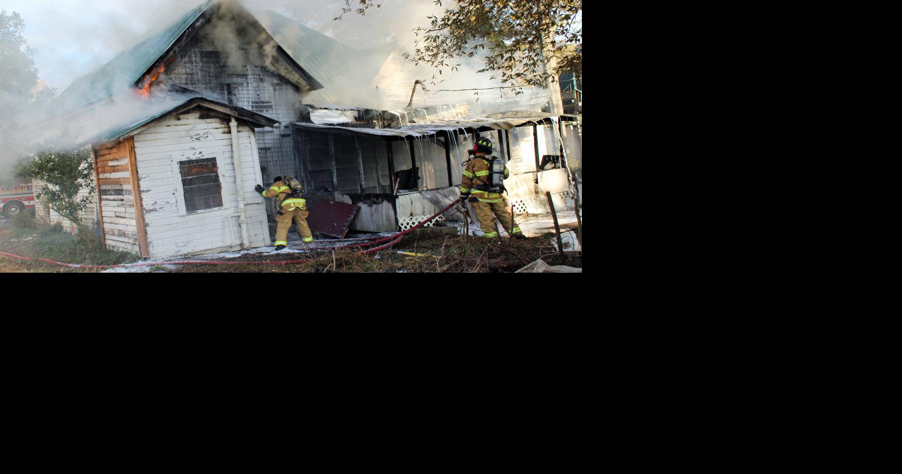 Amory Fire Department responds to house fire