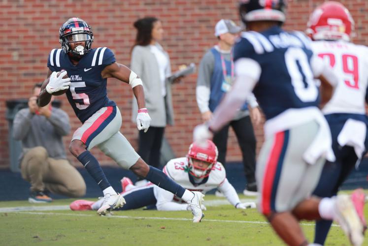 Stifling pass rush, unlikely receivers step up in Ole Miss win over