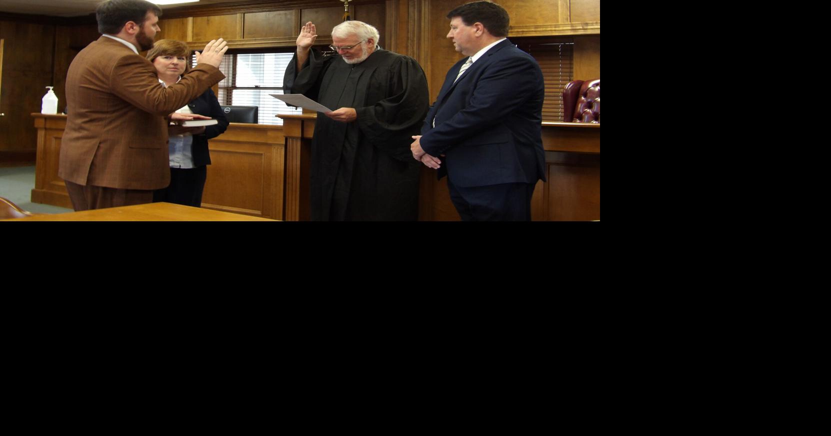 Caleb Kitchens sworn in as Tippah County’s newest attorney | News ...