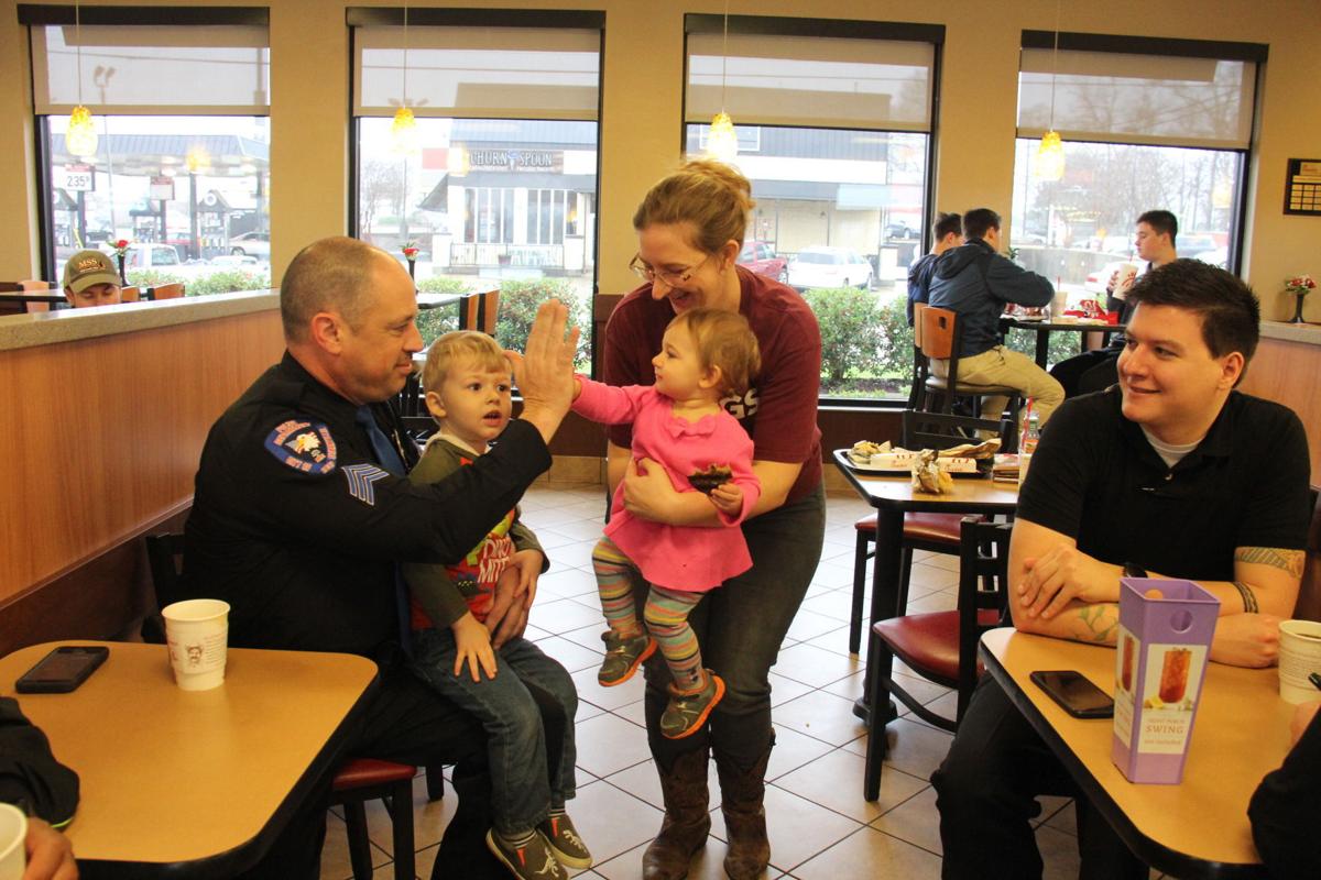 Greeting The Day And The Community Starkville Coffee With A Cop