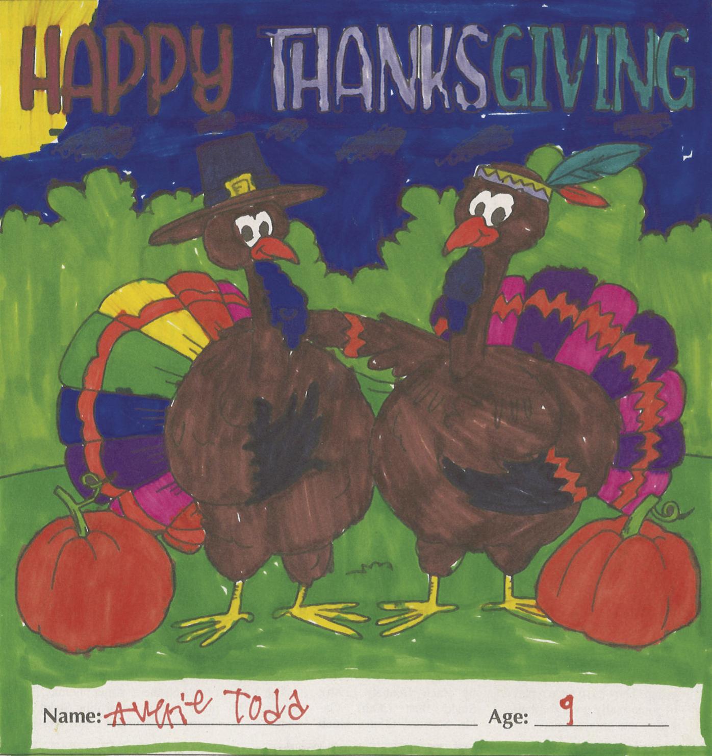 Lil's Turkey Coloring Contest 2020 | Pontotoc Progress ...