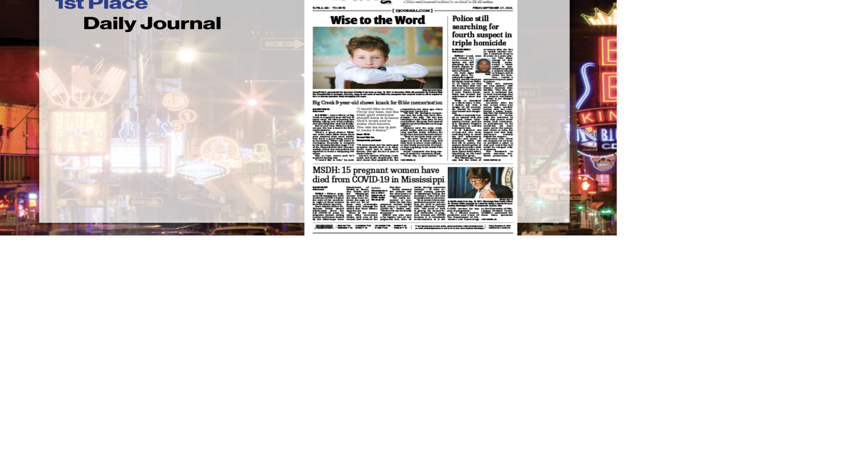 Daily Journal wins 44 awards, named best large newspaper in Mississippi