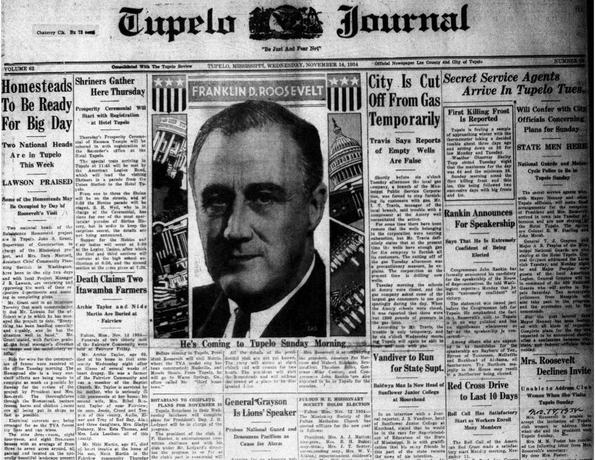Trump visit recalls last time president came to Tupelo Latest News