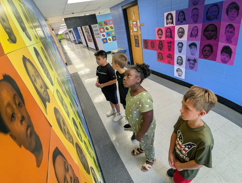 West Amory Elementary School students display artistic talents