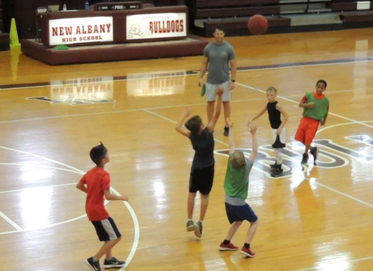 Scotty Shettles New Albany Boys Youth Basketball Camp New Albany