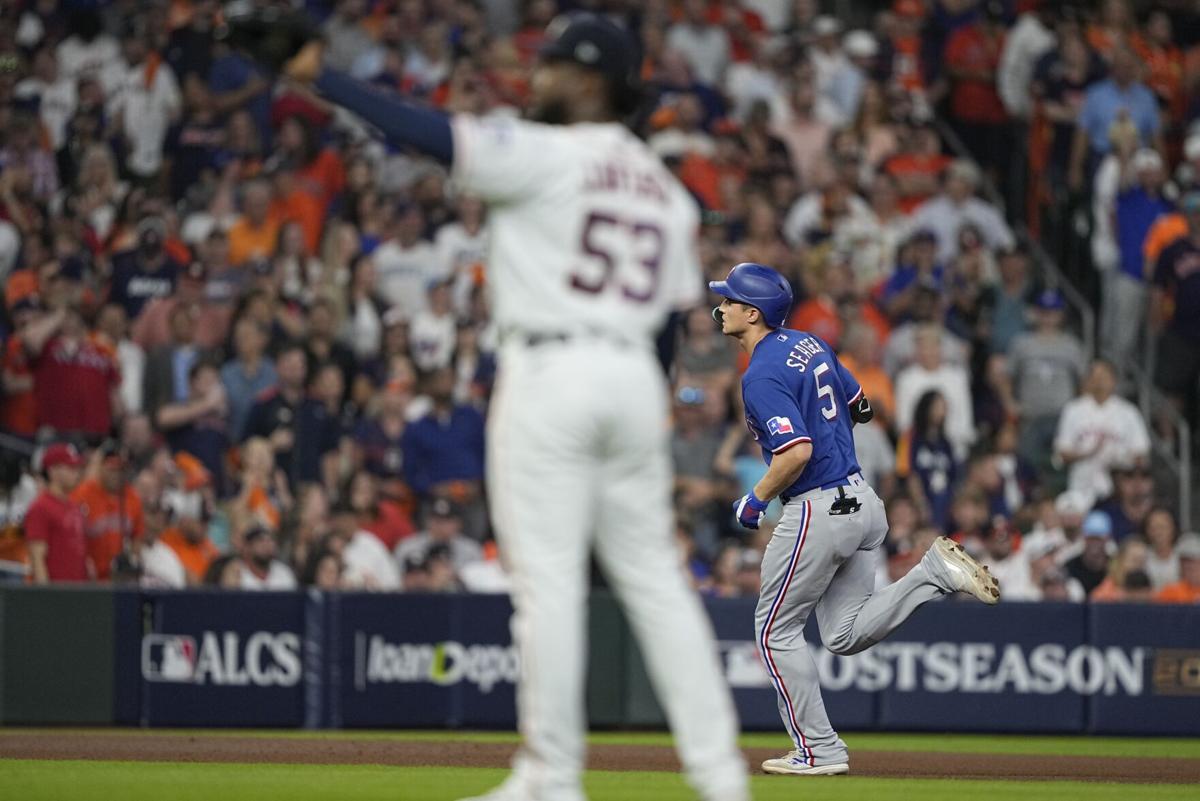 The Rangers are ALCS-bound for the first time since 2011!