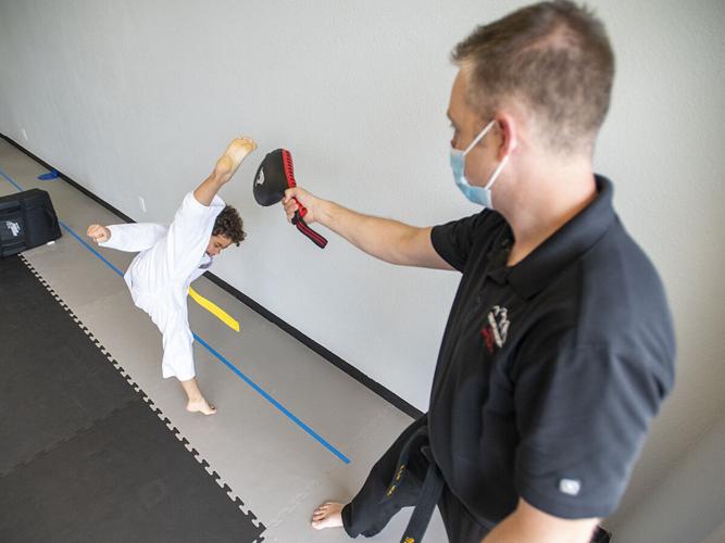 Family teaches taekwondo, life skills