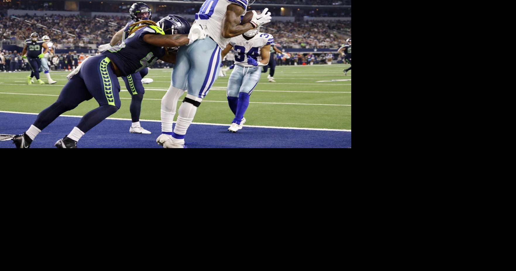 Dallas defense picks Lock three times