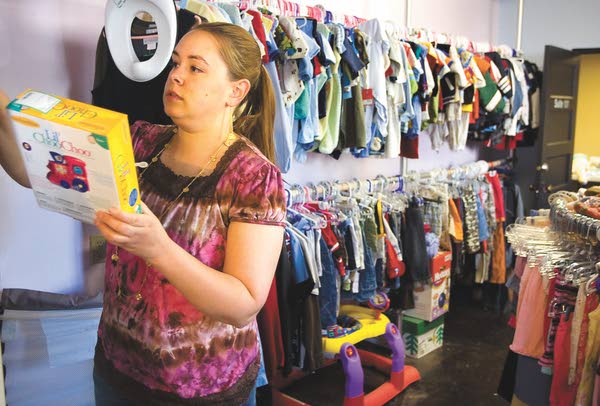 Like new gets a second chance Consignment shop offers used kids