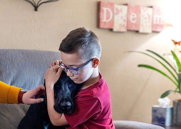 A boy, his dog and a new lease on life