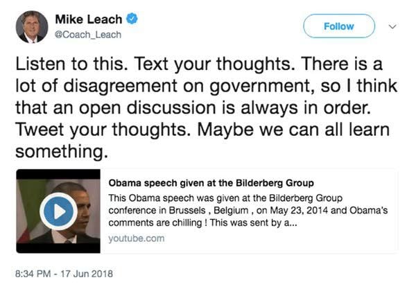 Leach tweet could have  million-dollar price tag