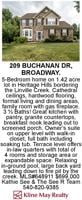 209 Buchanan Dr, Broadway / MLS#648911