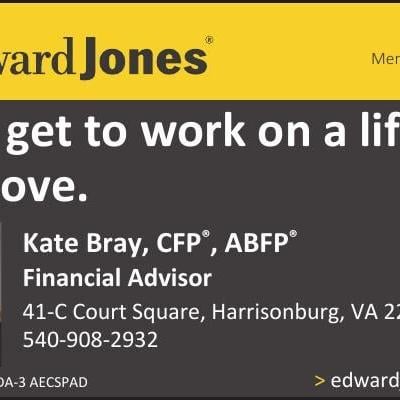 Kate Bray with Edward Jones
